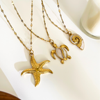 Golden Tide Pendant Set