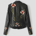 Anastasia Leather Flower Jacket