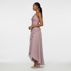 Pearla Pleated Gown