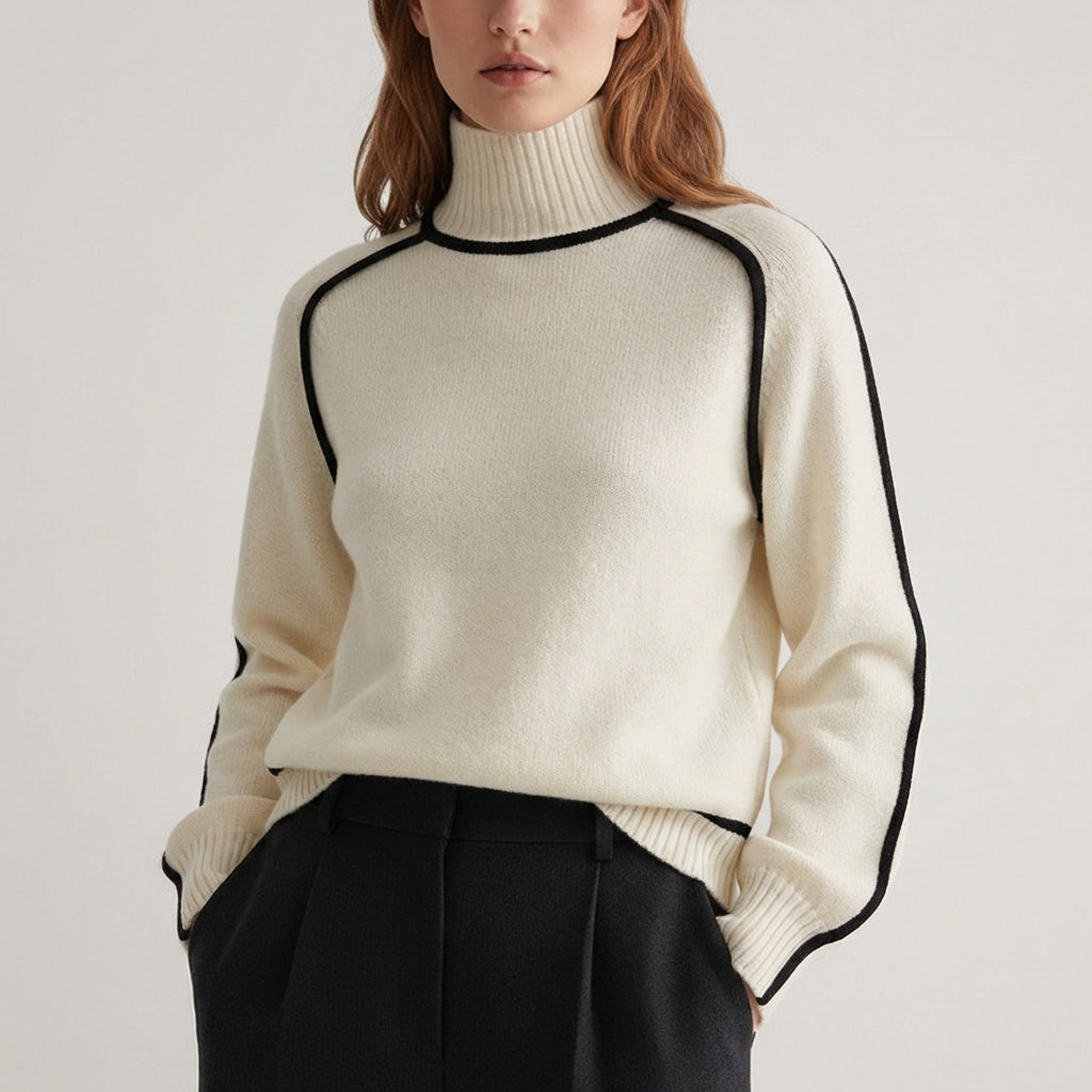 Madison Knit Turtleneck Sweater
