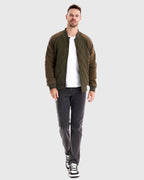 Tim diamond quilted Bomber Jacket
