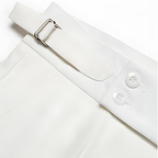 Double Button Italian Suit Pants