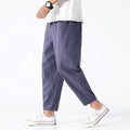 Dwight| Cropped Cotton Pants