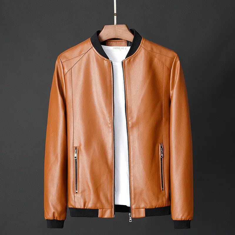 Alberto™  - Timeless Leather Jacket