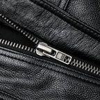 Ian™ - Vintage Vegan Leather Jacket