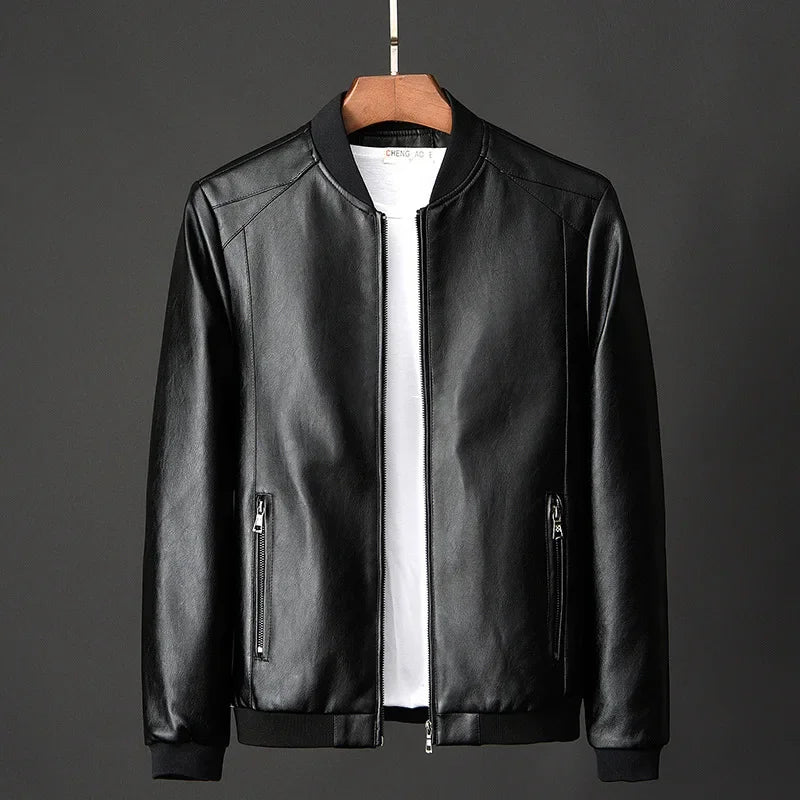 Alberto™  - Timeless Leather Jacket