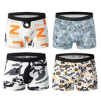 LUVINCE | 4-piece Premium Breathable Crotch Boxers