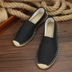 Luvince |  Slip-On Hemp Flat Shoes