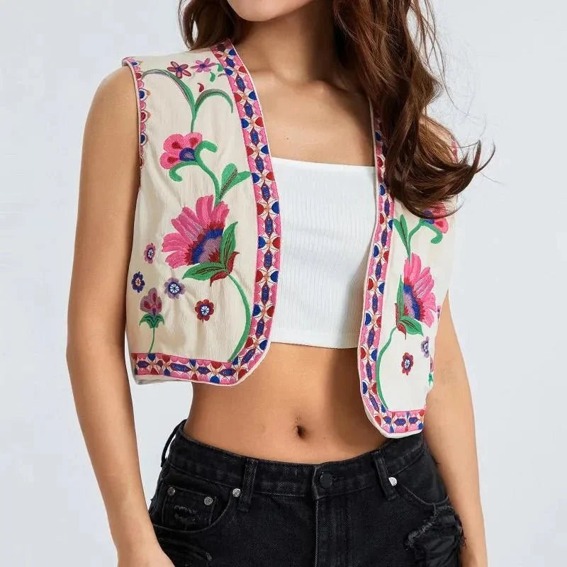 'Fiesta de Flores' Vest