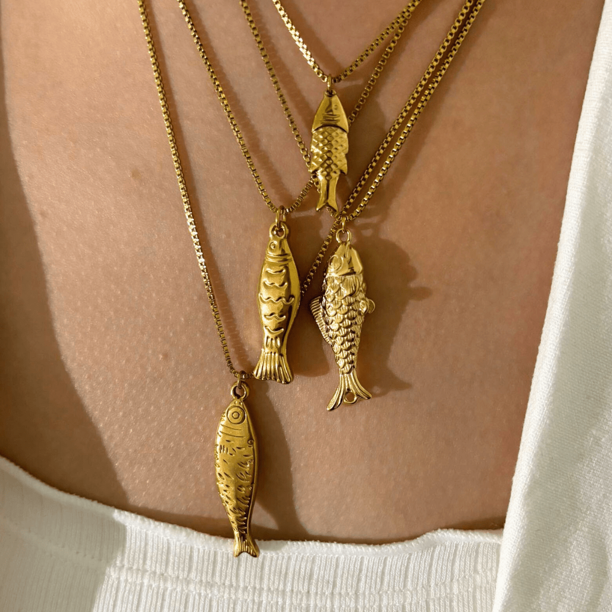 Koi Necklace Set